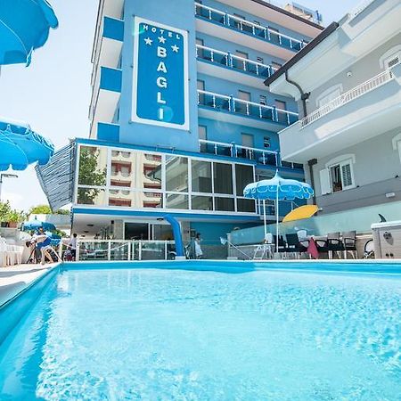 Hotel Bagli Римини Экстерьер фото